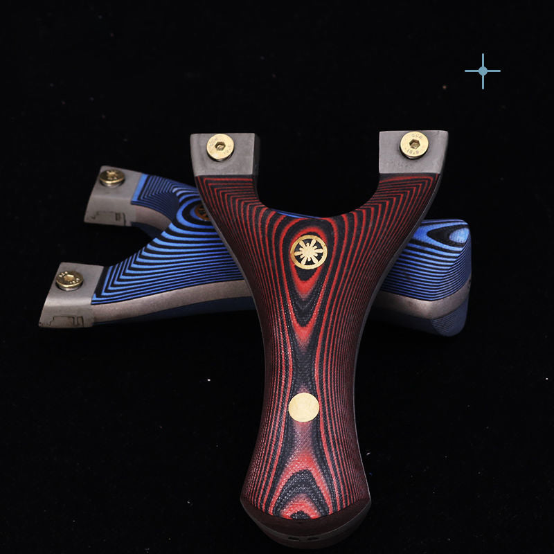 corrosion resistant slingshot for long-term use
Fierce Tiger G10 slingshot with rust-resistant titanium steel construction.