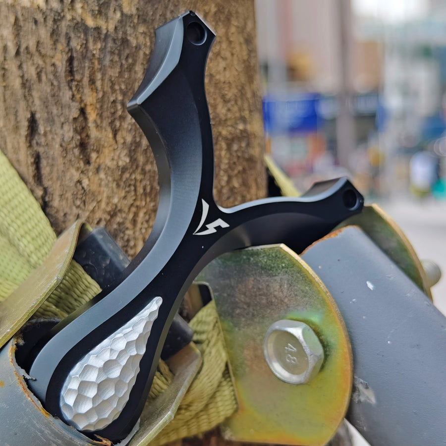 Innovative Venomous Spike slingshot crafted for long-lasting shooting reliability.