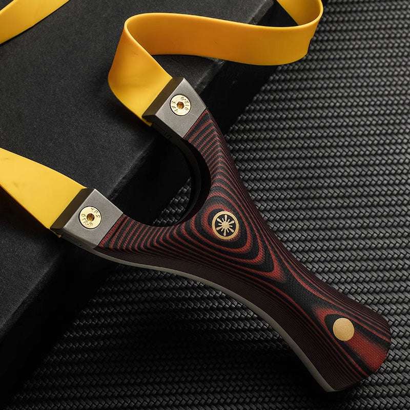 premium outdoor slingshot for small game hunting
Durable G10 and titanium build ideal for outdoor adventures and hunting.