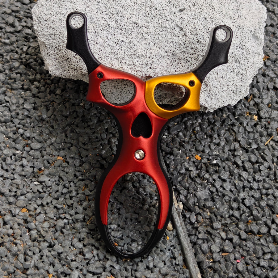 Ergonomic Space Ranger slingshot providing comfort, stability, and high shooting accuracy.