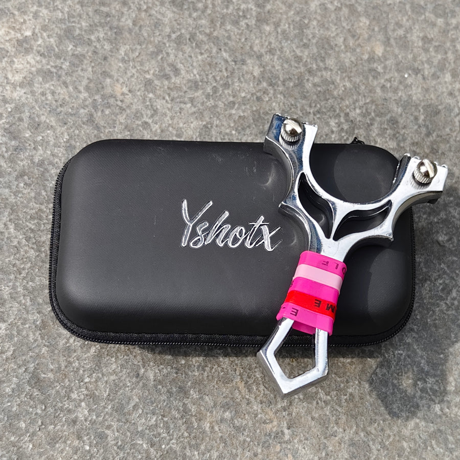 Yshotx X18 slingshot tested for endurance and superior performance.