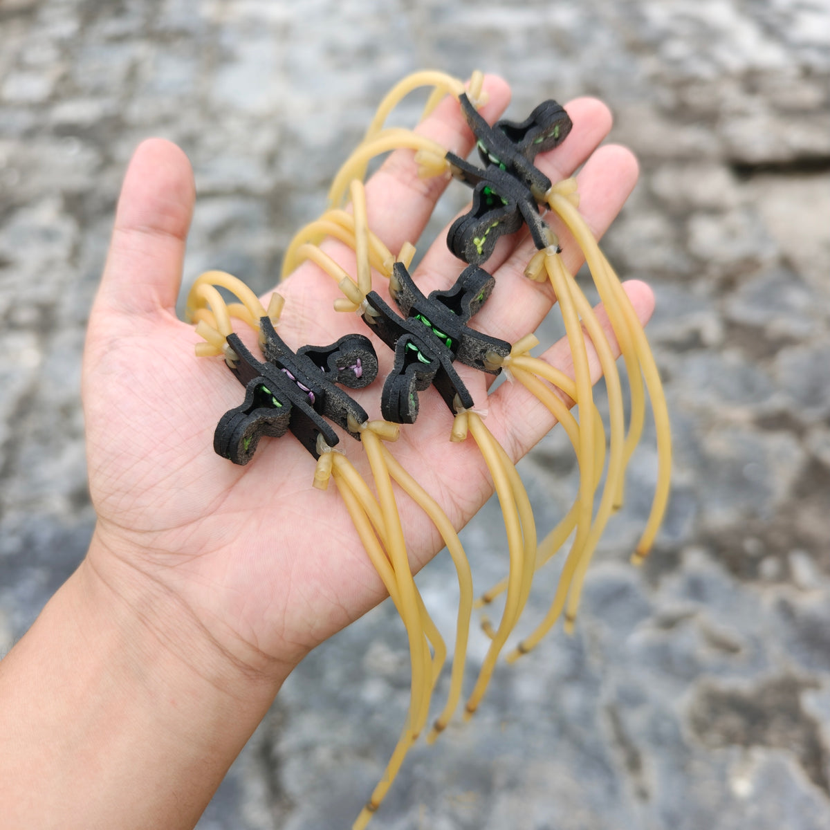 Auto-Loading Slingshot Replacement Bandsets-E02