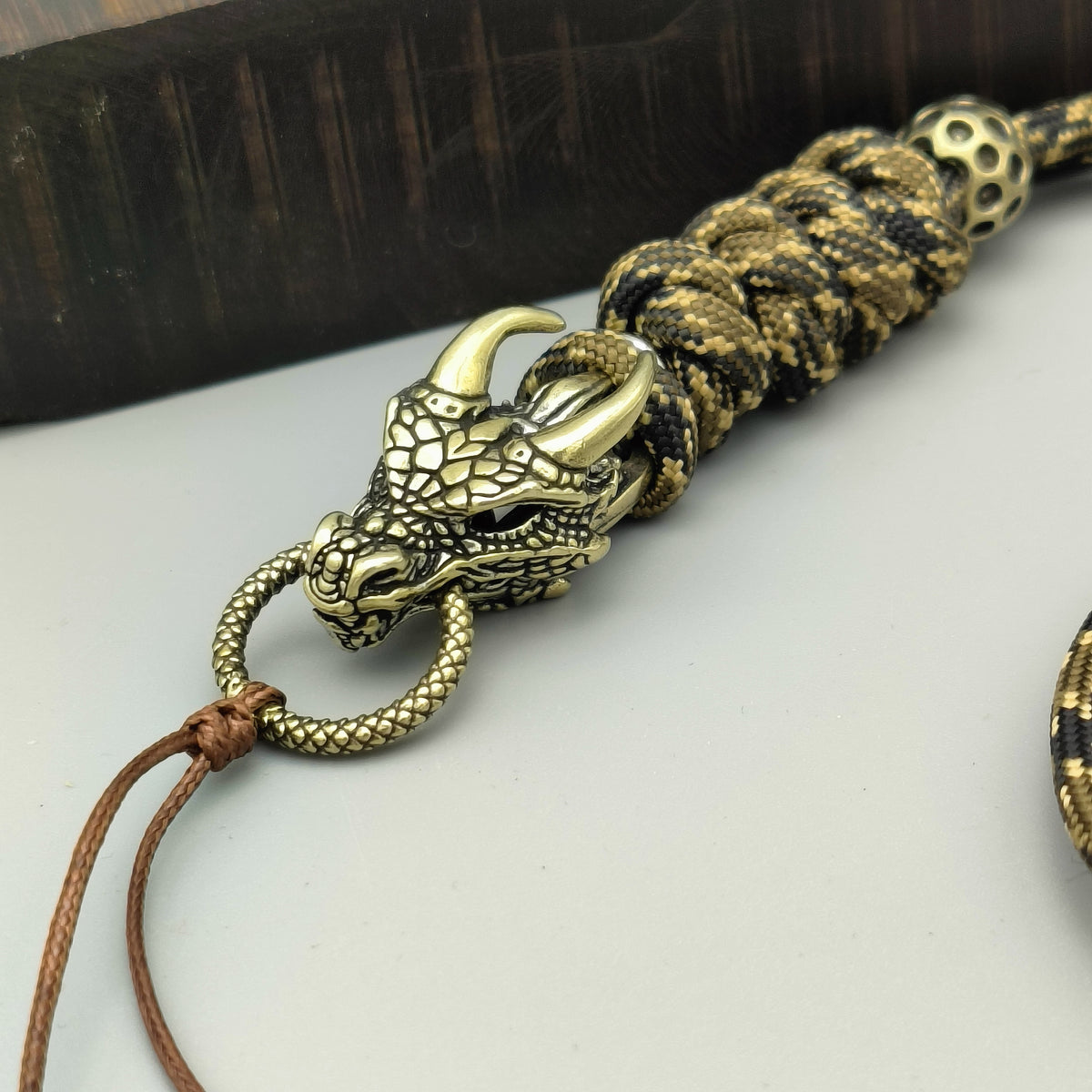 Dragon-head wrist lanyard-C32