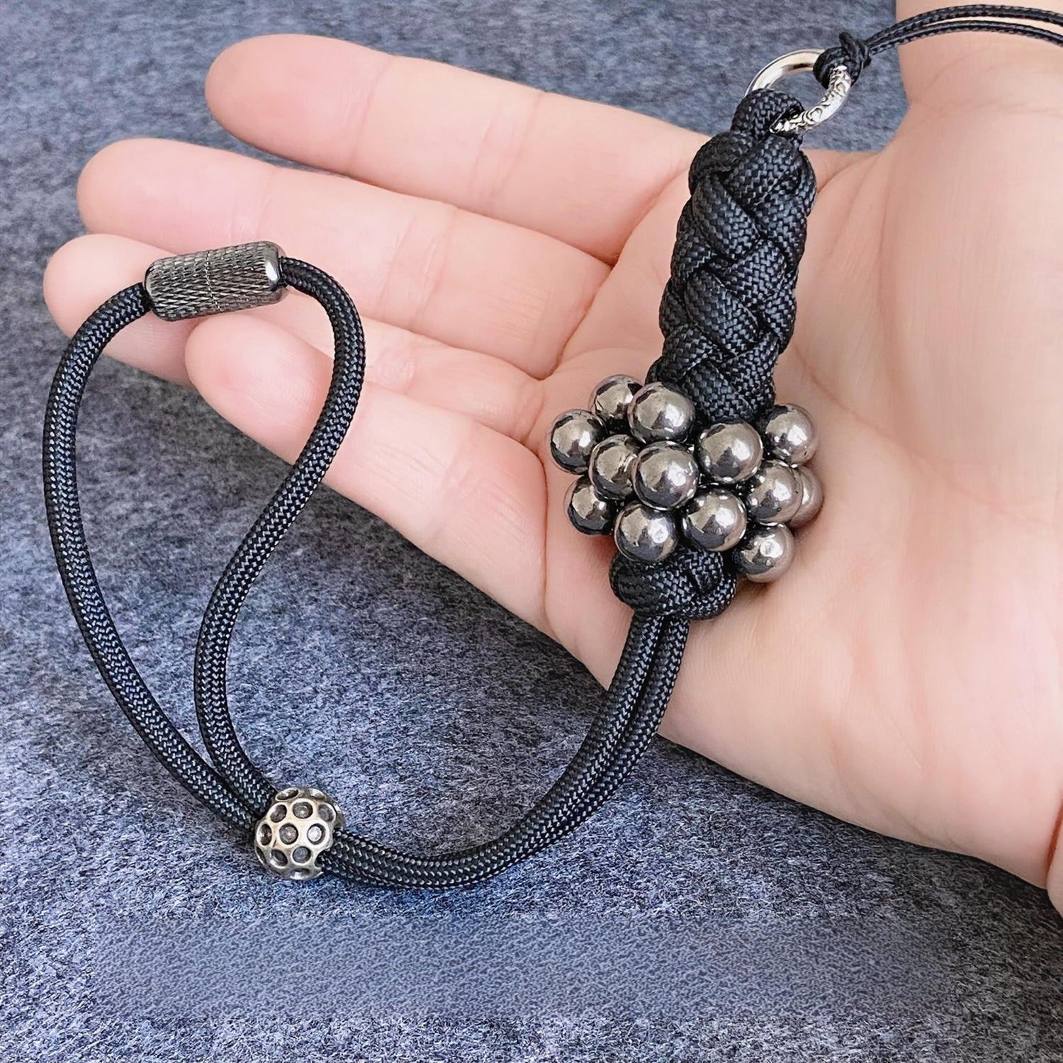 Magnetic wrist lanyard-C34