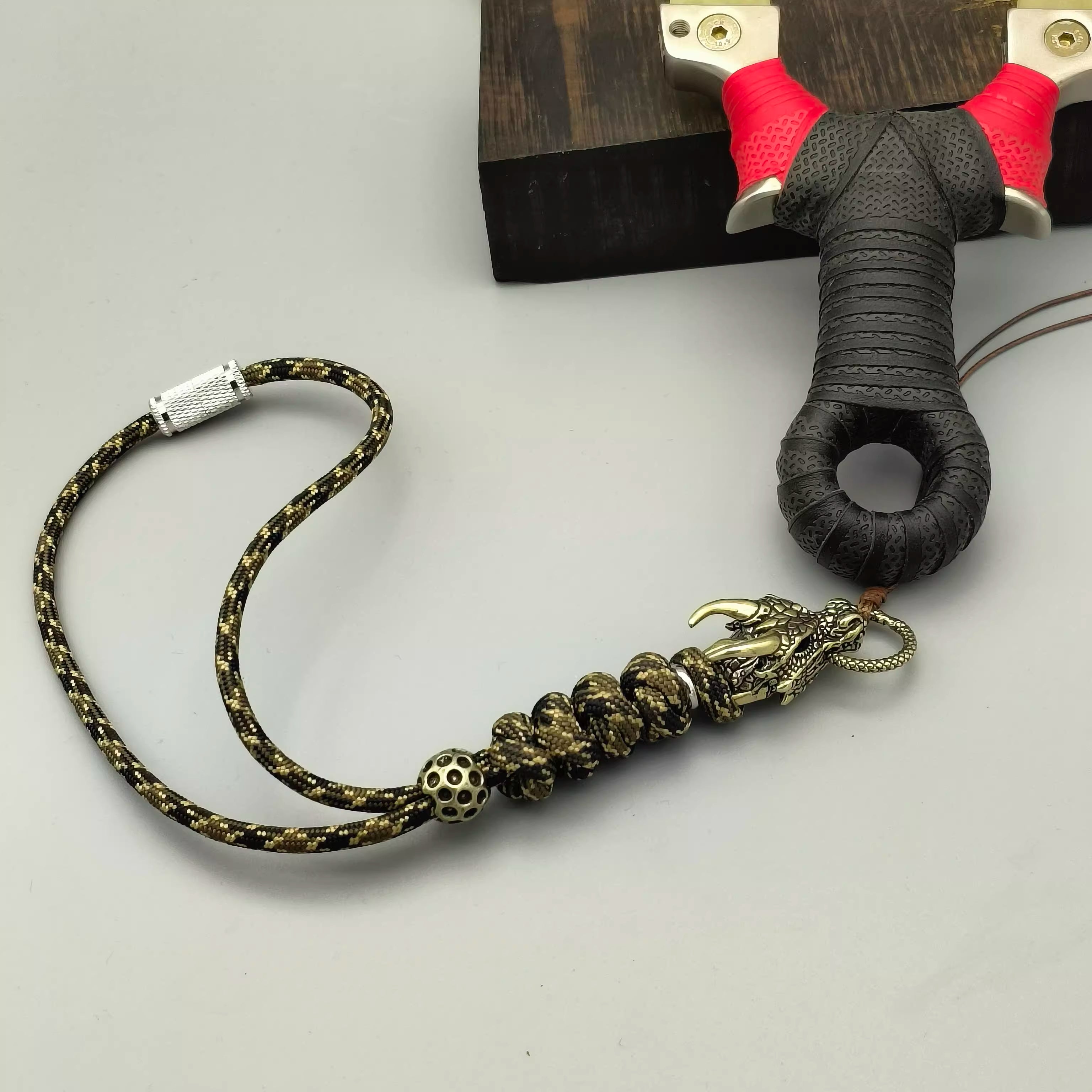 Dragon-head wrist lanyard-C32