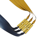 ShadowGold A30 long-lasting slingshot bands tested for stretch, tension, and pouch integrity.