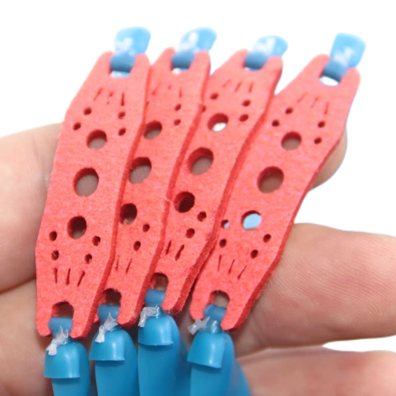 Premium BlueForce-A03 slingshot flat band pre-tested for precision and high energy transfer.
