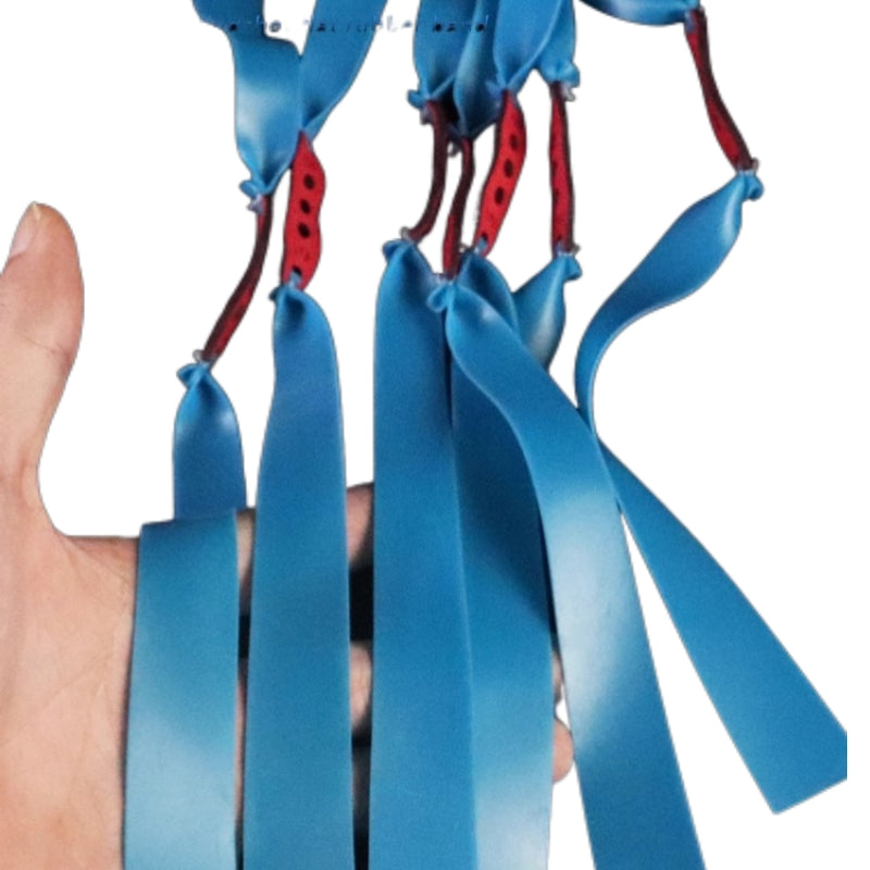 BlueForce-A03 professional shooting band for slingshots, delivering exceptional consistency and control.