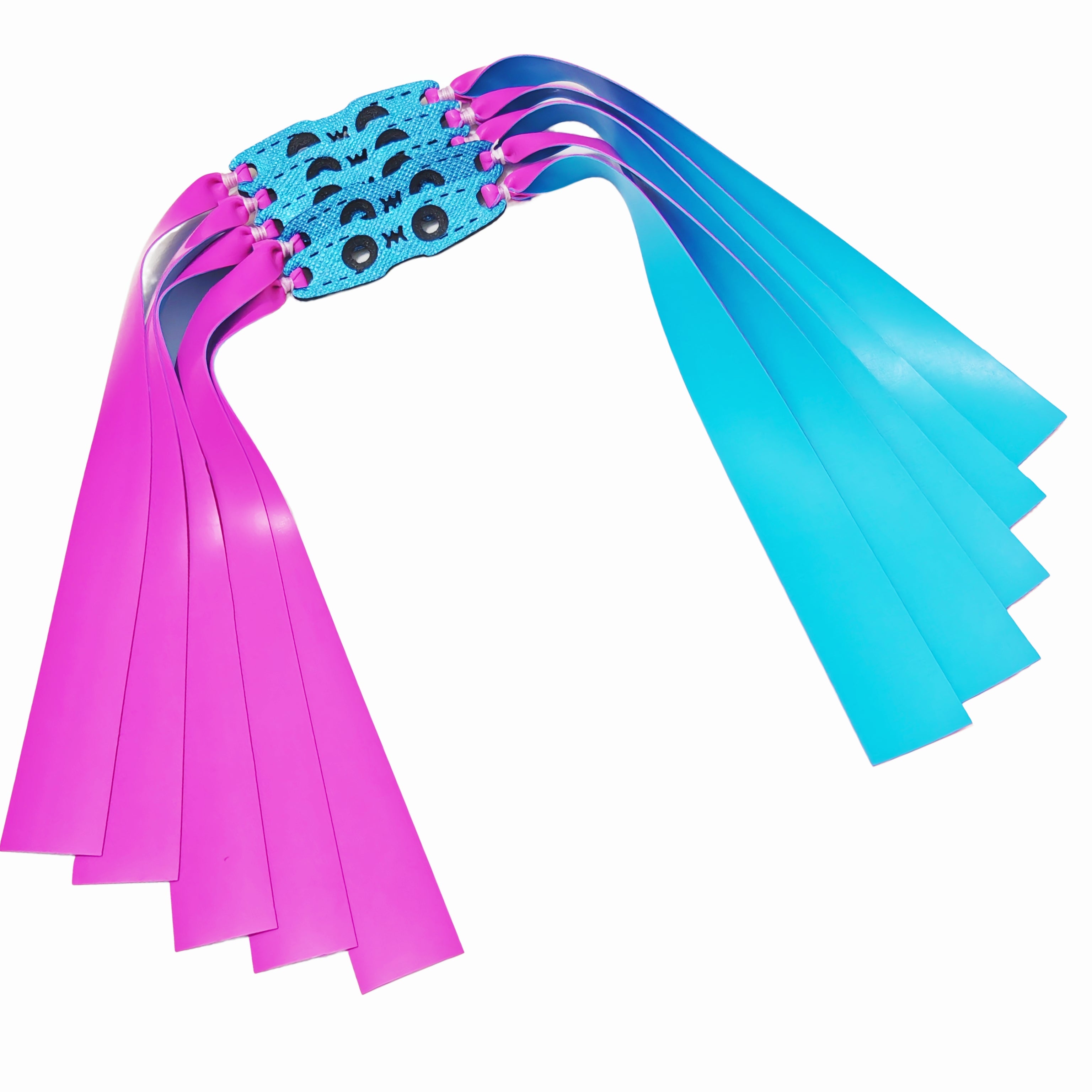 A27 Neon Pulse premium latex slingshot bands offering powerful rebound and stable shooting performance.
