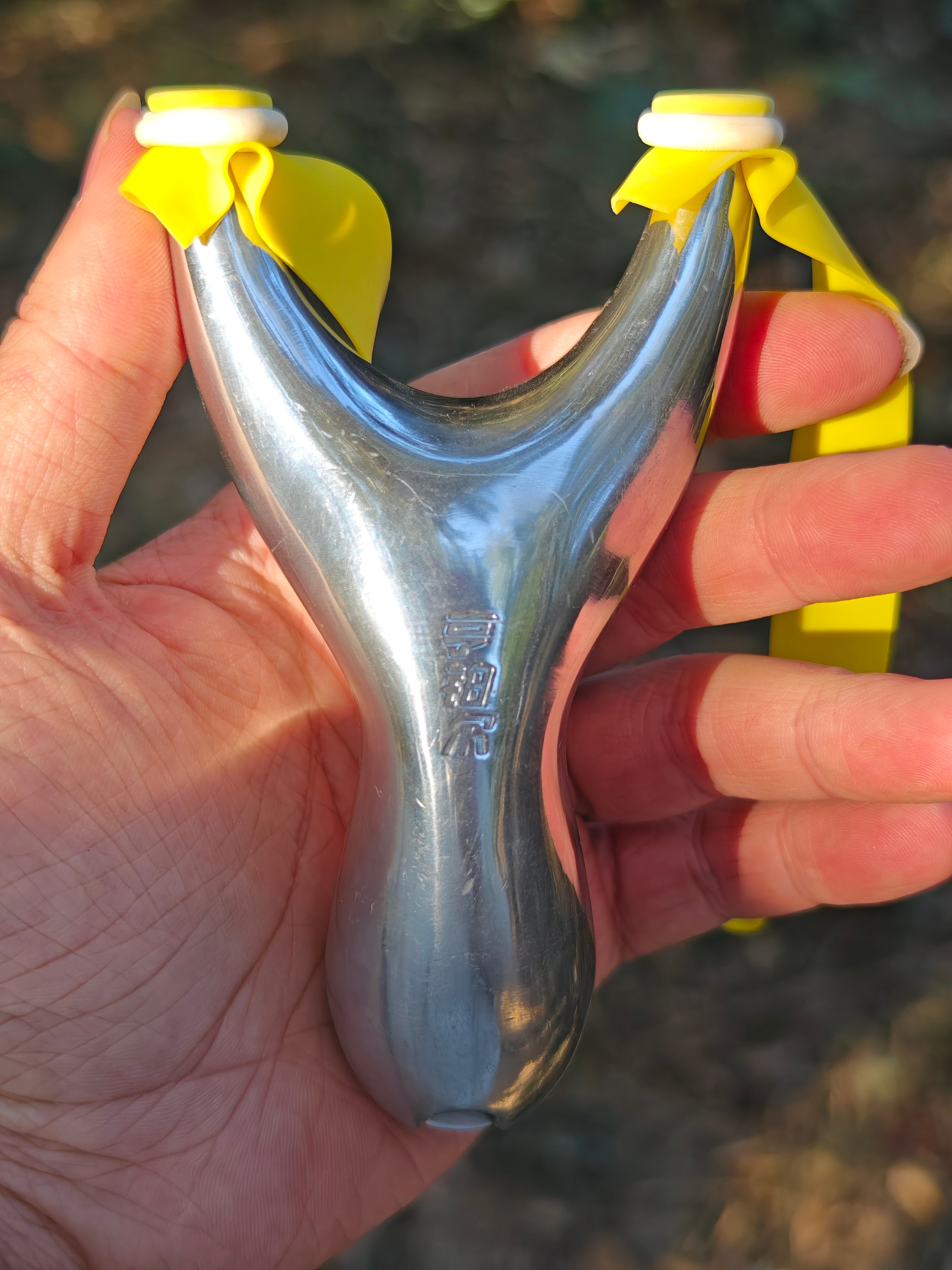 Durable and flexible Phoenix slingshot designed for balanced weight distribution and control.