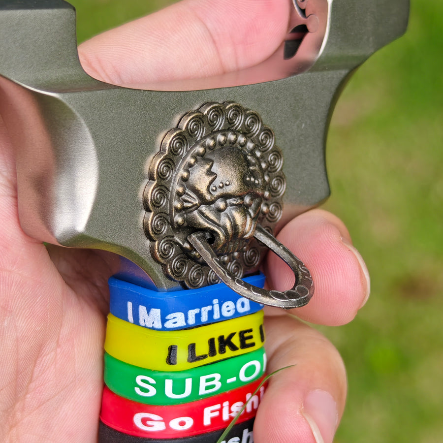 Weather-resistant X21 stainless steel slingshot for all terrains.