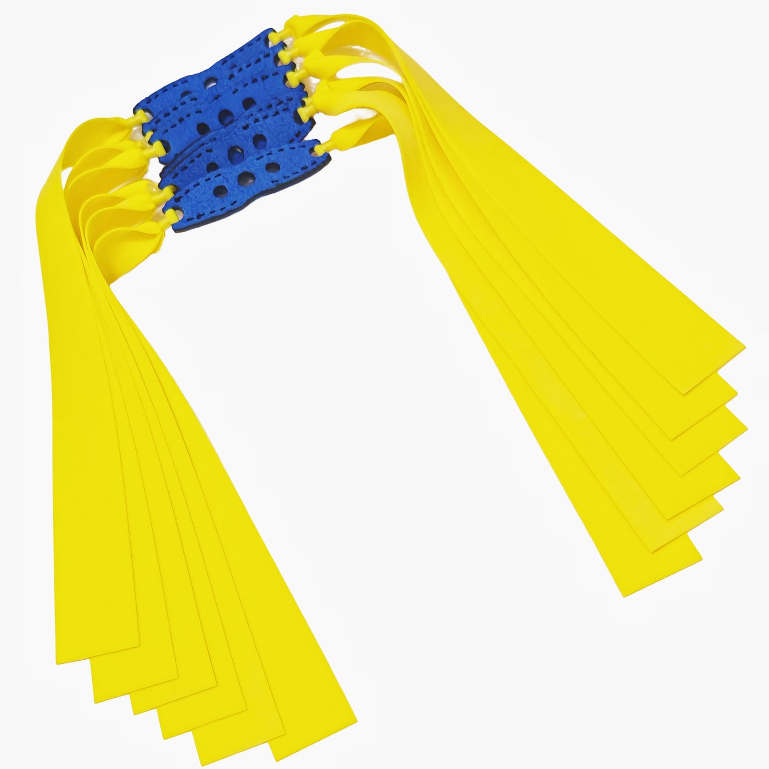 EnduPro-A08 precision slingshot strap engineered for durability, resisting UV damage, moisture, and fraying with triple-layer energy transfer design.