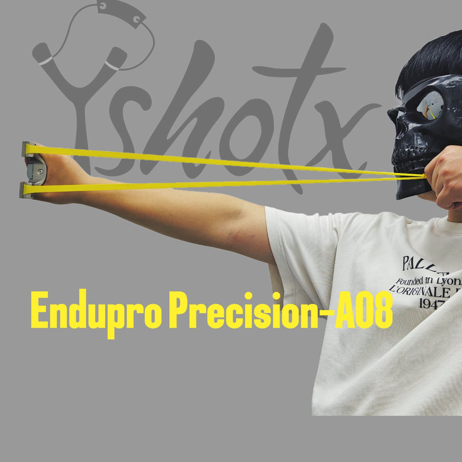 EnduPro-A08 fray-resistant slingshot latex ideal for long-term precision shooting sessions.