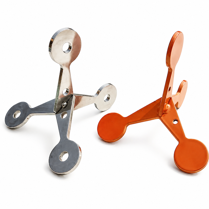 Triple Roll Mirror Steel Target-F5