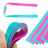 Gradient tapered holes 5.0–6.5mm on Petal Streak A32 support versatile band thickness.