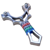 Heavy-duty X18 outdoor slingshot designed for accuracy and control.