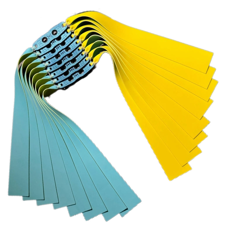 A22 Scorpion Pulse latex band engineered with advanced double vulcanization, ensuring consistent shooting accuracy, long-lasting durability, and a stylish high-visibility design.