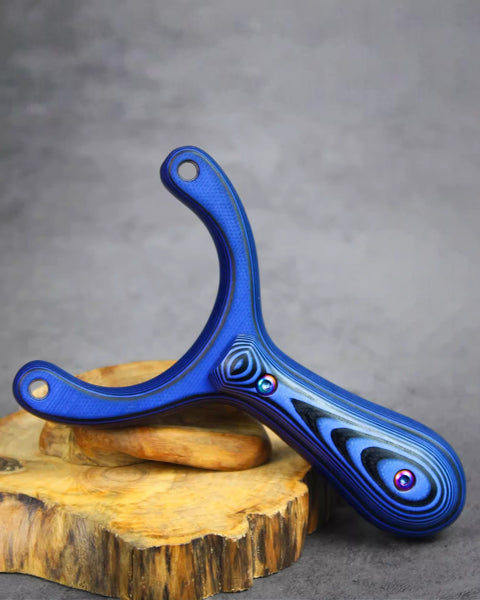 Durable G10 composite X31 slingshot engineered for long-lasting performance in competitive and recreational shooting.