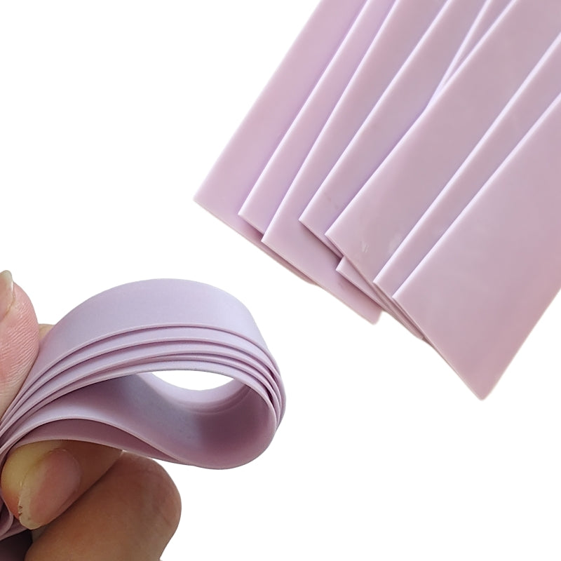 Lavender Bolt A21 precision slingshot bands engineered for accuracy and long-lasting shooting power.