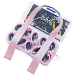 Lavender Bolt A21 pink slingshot bands made from high-resilience latex for 250+ consistent shots.