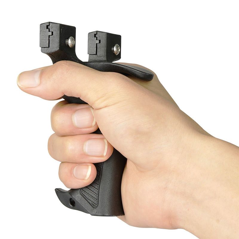 Military-grade nylon Y16 tactical slingshot with lightweight durability.