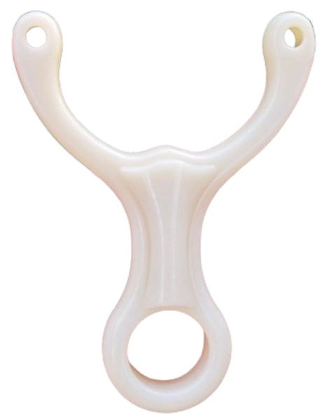 Milky Hunter Y08 wide bow gate resin slingshot for powerful hunting shots.