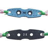 A21 Lavender Bolt premium latex bands hand-stitched for controlled tension and reliable performance.