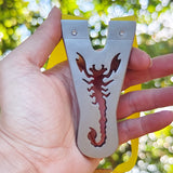 Precision CNC-machined short bow mouth catapult for expert-level accuracy.