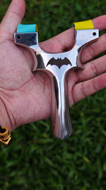 premium metal slingshot with ergonomic handle
Heavy-duty Swift King metal build offering a stable, comfortable shooting grip.