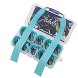 A23 Glide Strike premium sky-blue slingshot band crafted for training, competition, and casual use, providing controlled release and long-lasting elasticity.