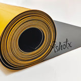 ShadowGold A30 slingshot bands with hand-stitched pouch ensuring stability and control.