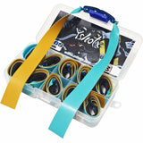 Skybolt A31 high-elasticity latex slingshot bands delivering 200 powerful and reliable shots.