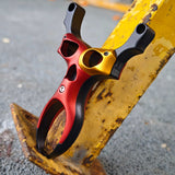 Stylish alien-themed Space Ranger slingshot combining modern aesthetics with robust durability.