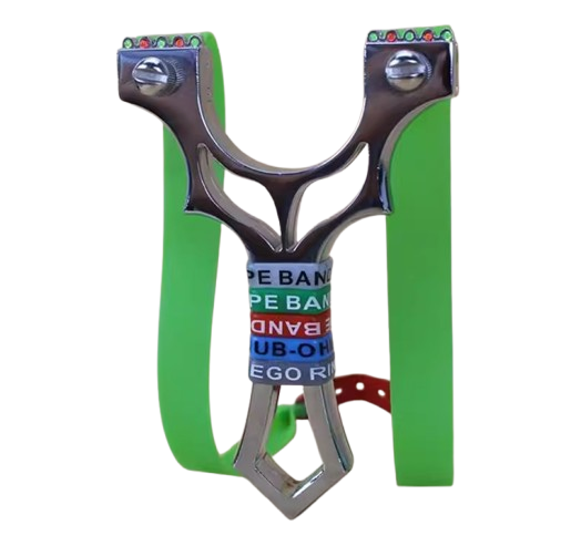 X18 alloy slingshot built for extreme durability and stability.