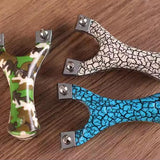 Y15 high-strength alloy slingshot for long-lasting performance.