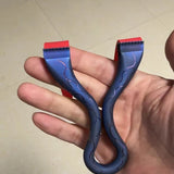 Lightweight Z07-Thunder Blue outdoor slingshot made from durable TC21 titanium for hunters