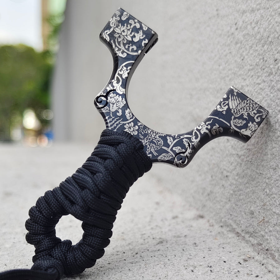 Z09-Shadow Samurai precision slingshot designed for professional shooters and hunters.