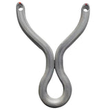 silver viper slingshot for hunting precision shooting
High-grade stainless steel Silver Viper slingshot with scale-like grip, built for precision hunting and target practice.