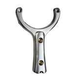 Sea wave-X23 slingshot crafted from premium hardened stainless steel, built for competitive slingshot shooters and hunting enthusiasts.