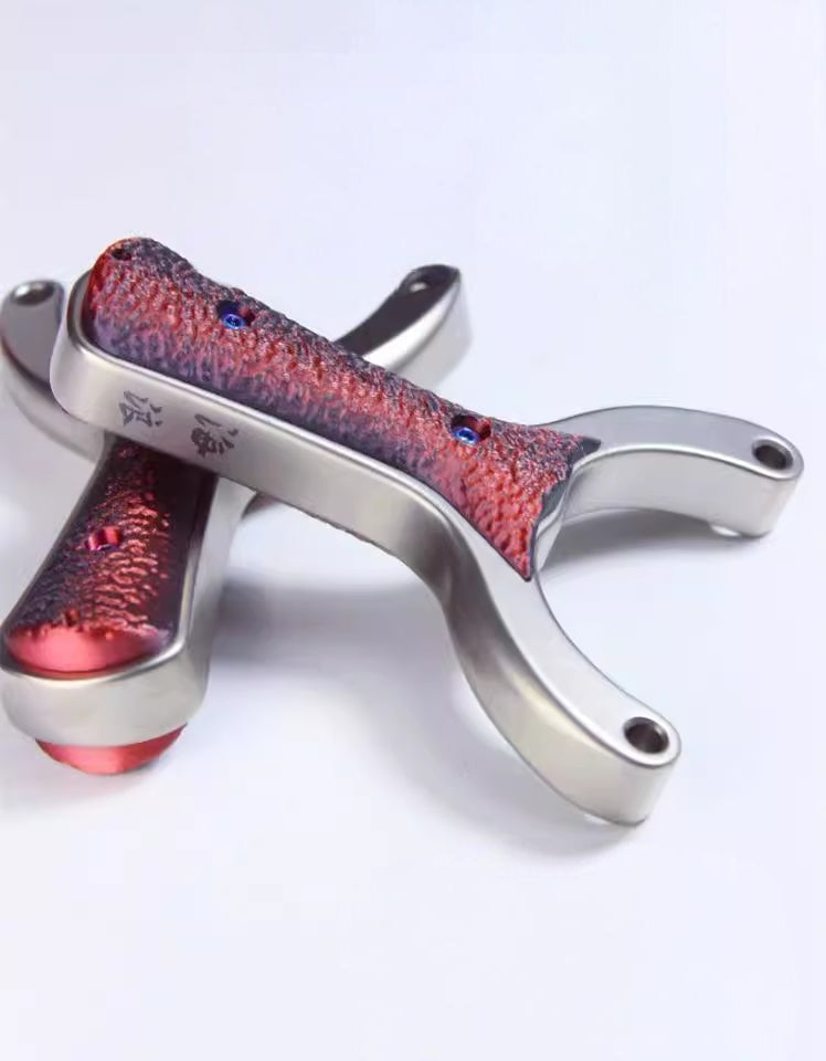 255g balanced competitive slingshot engineered for comfortable grip and prolonged shooting sessions without performance drop.